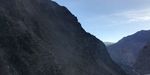 高山山峰山谷风景
