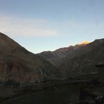 蓝天大山风景
