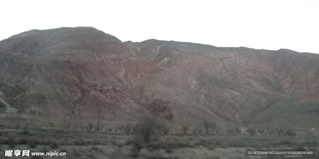 大山山壁风景