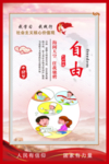 社会主义核心价值观  自由