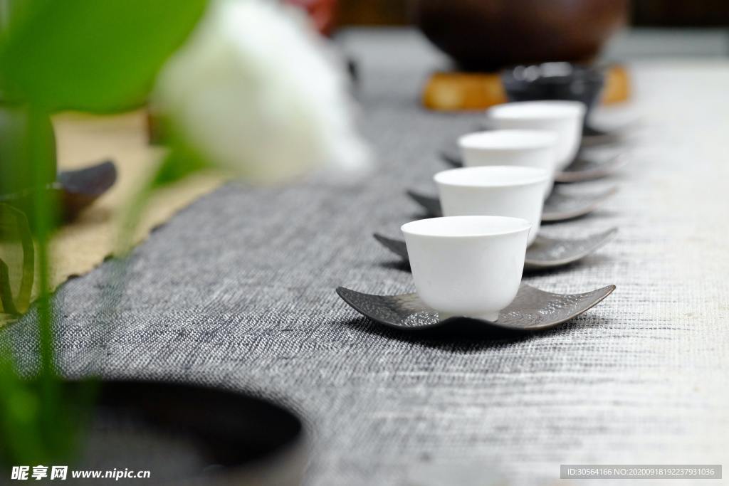 茶具品茶传统简约背景素材