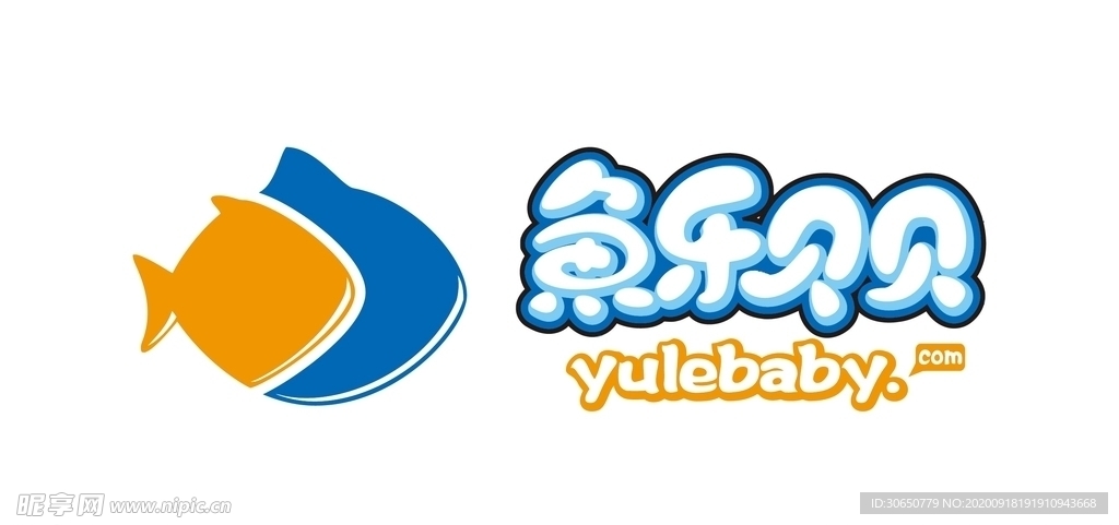 鱼乐贝贝logo