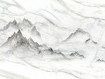 山水画 大理石纹 背景墙