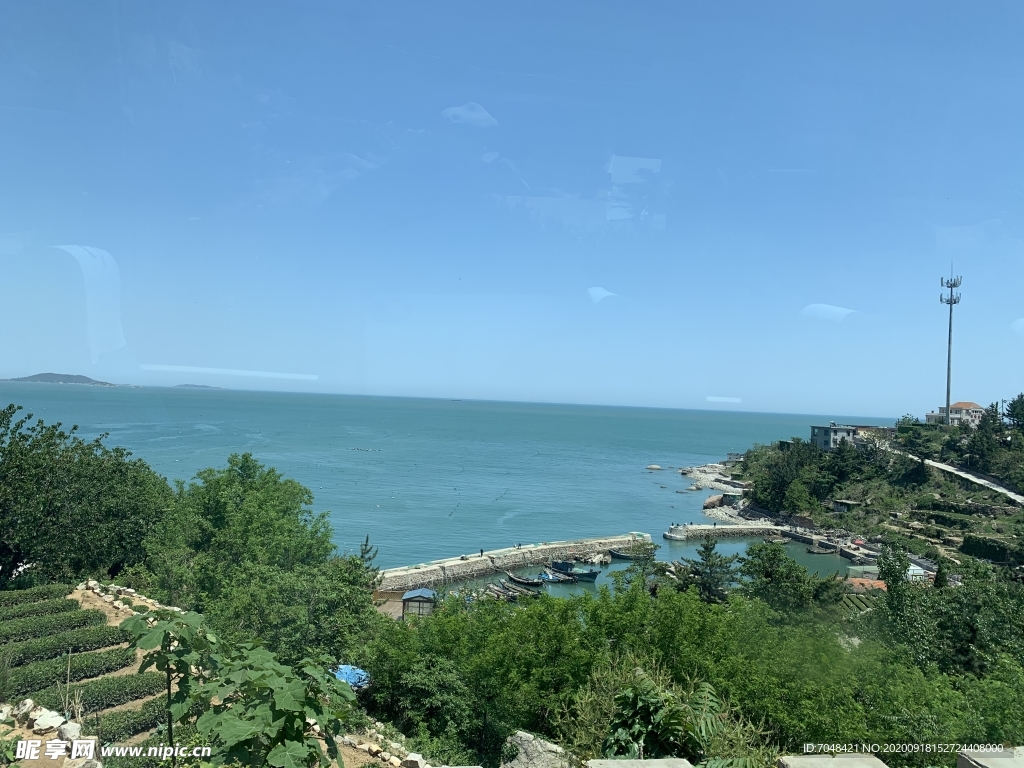 崂山海边