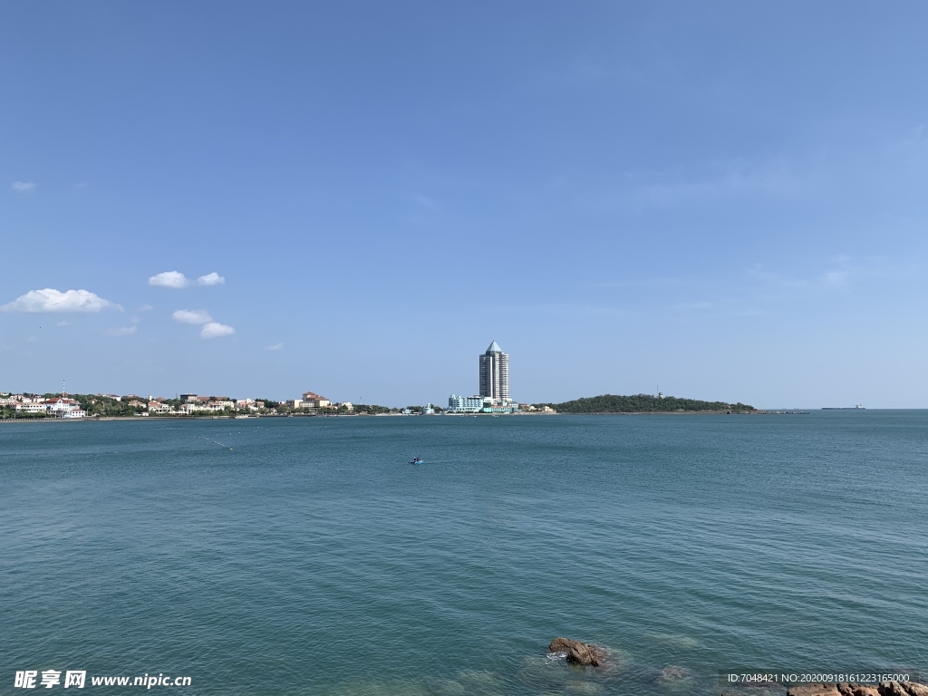 蓝天白云大海