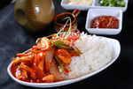 鱿鱼拌饭