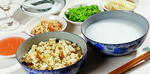 浓汤鸡丝泡饭