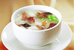 瓜粒汤泡饭