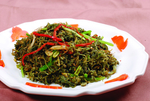 炒麦饭