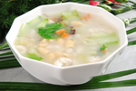三色浓汤麻食