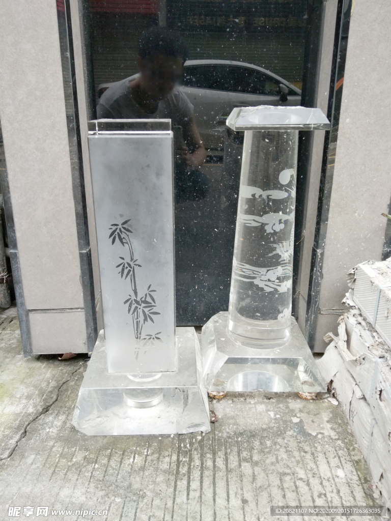 水晶花瓶