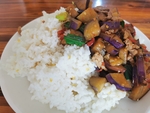 肉沫茄子盖饭