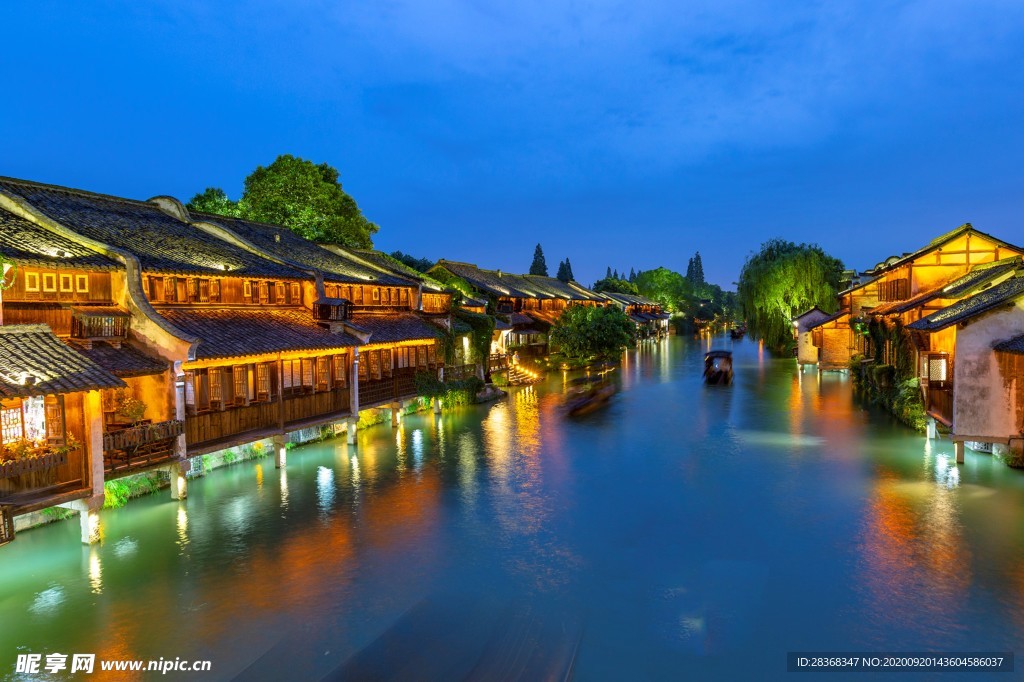 乌镇夜景