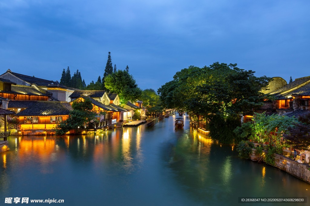 乌镇夜景