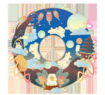 中秋节插画