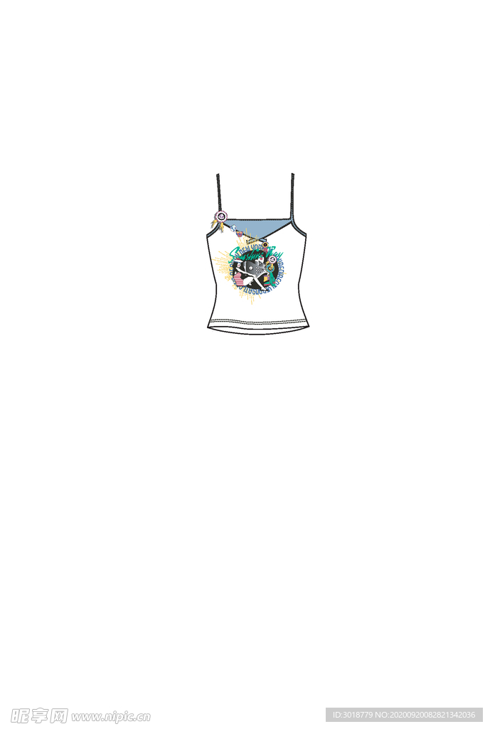 潮流服装图案