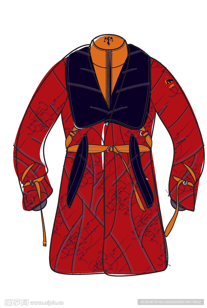 潮流服装图案