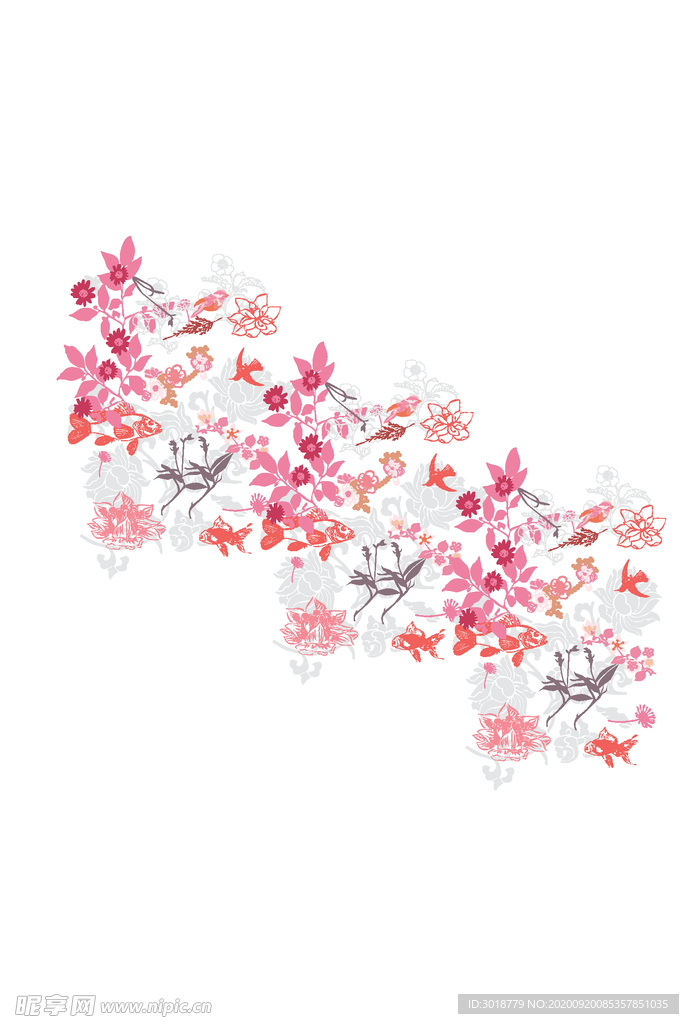 花卉组合