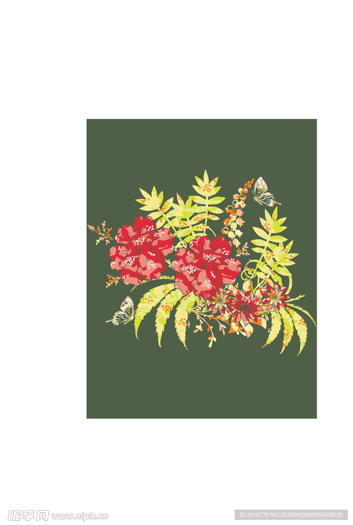 花卉组合