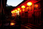 四合院夜景