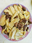 茭白炒肉