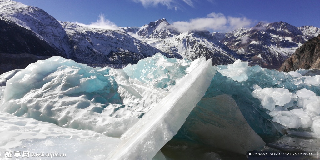 冰川雪山风光