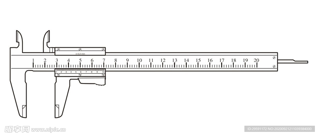 矢量游标卡尺