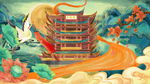 国潮插画