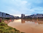 雨后洲河