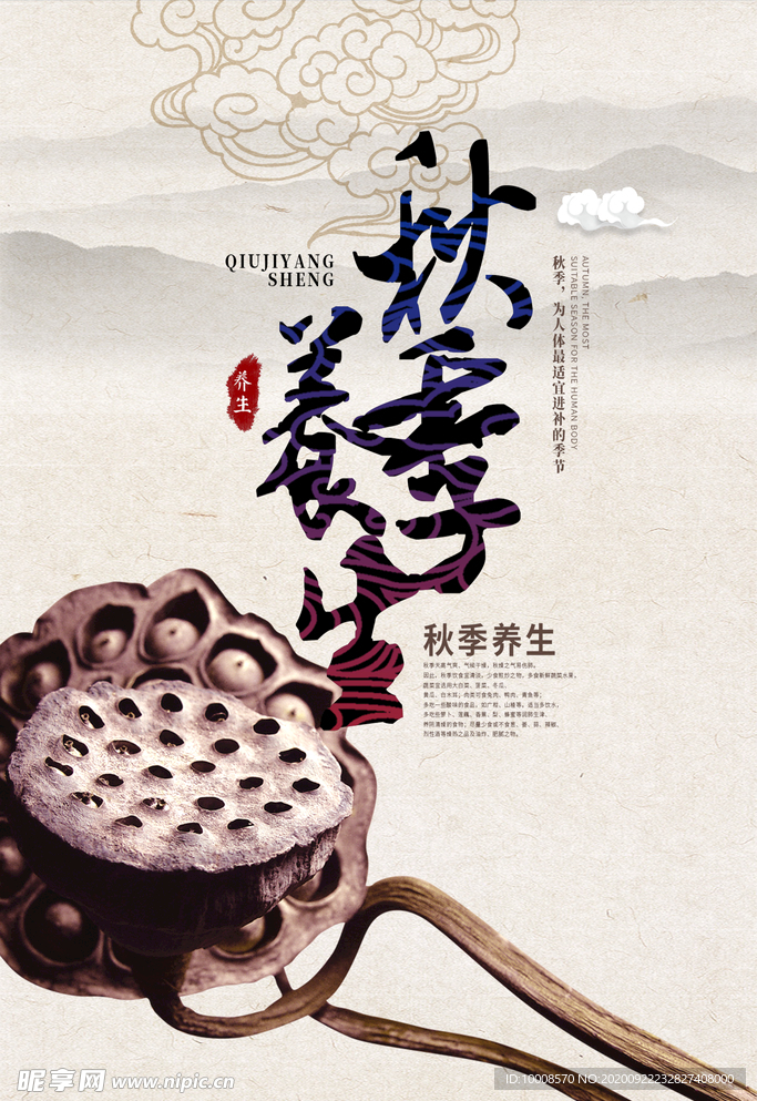 养生海报
