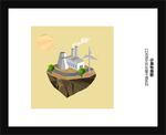 山树悬崖CDR矢量图