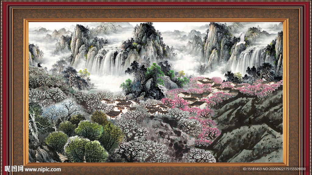 客厅风景画