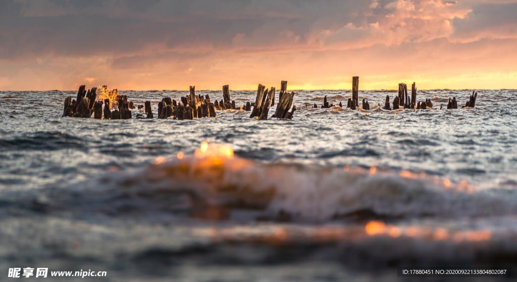 海边