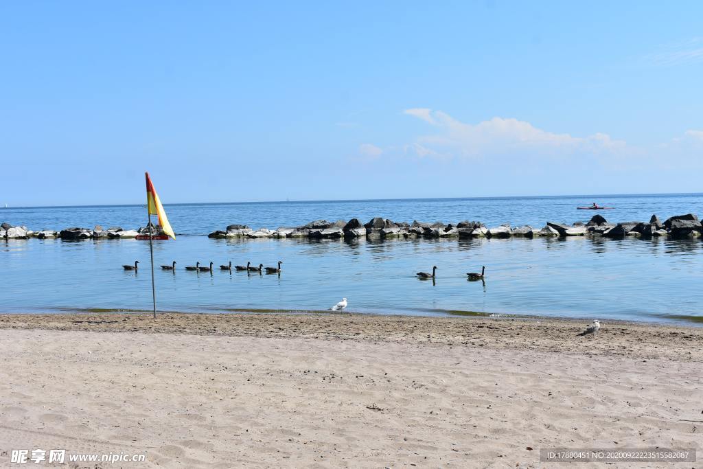 海边