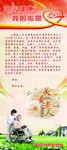 老人易拉宝