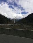 蓝天白云大山荒野风景