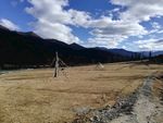 蓝天白云大山草原牧场