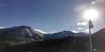 雪山日落
