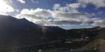 蓝天白云大山风景