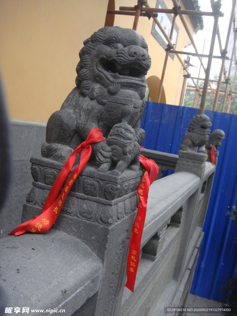 寺庙栏杆