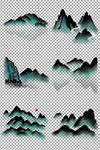 古风水墨山水