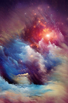 星空宇宙渐变色彩背景素材