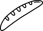 烘焙主题简笔画