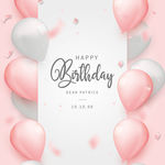 生日背景 生日派对 生日气球