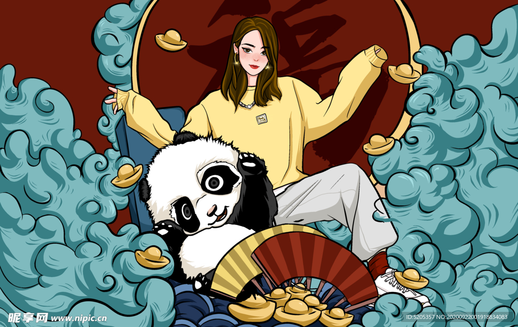 国潮海报