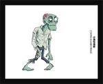 万圣节僵尸CDR矢量图