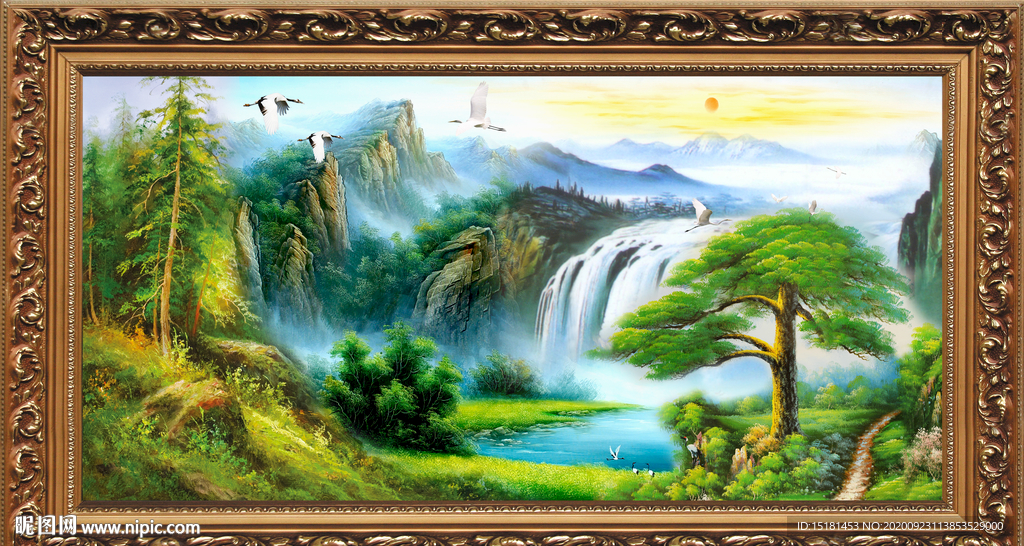 风景油画