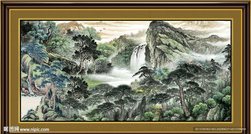 国画山水