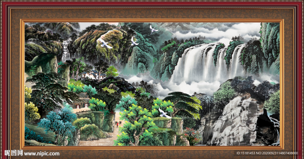 国画山水