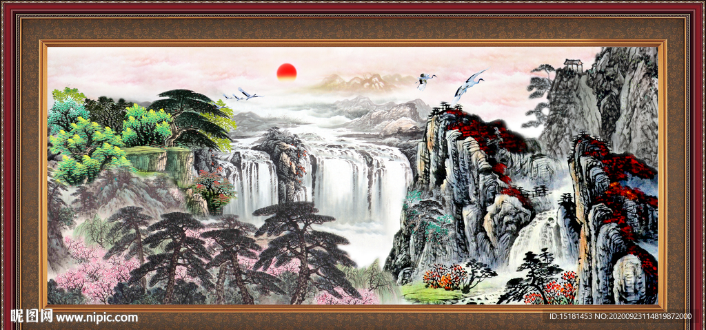 客厅风景画